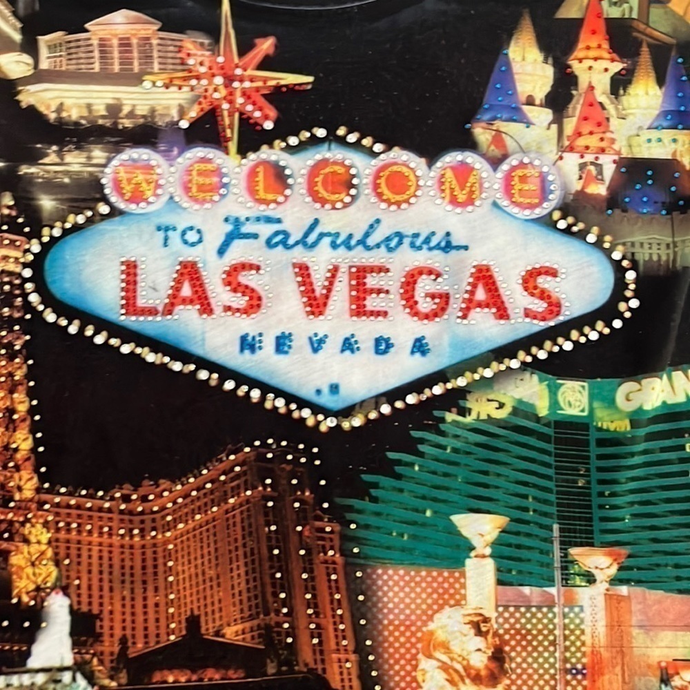 LAS Vegas Beaded Top size Small